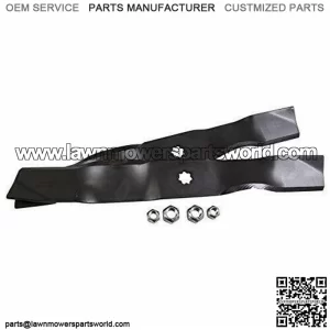 John Deere Mulch Blade AM141040 Kit, Set of 2 Blades