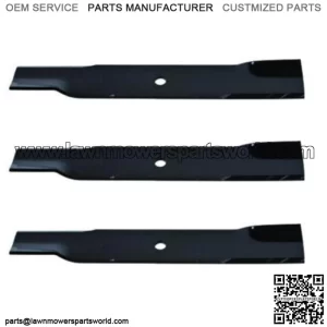 3PK Oregon 92-737 Mower Blade 16 1/2" replaces John Deere Dixon Gravely Hustler