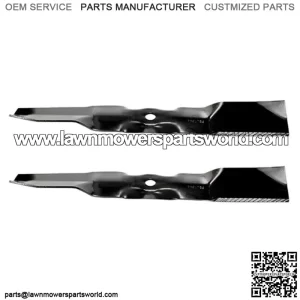 2PK Oregon Replacement Blade for 42" John Deere Z335E, Z345M, Z345R