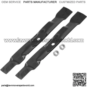 Deck Blade w/Nut For John Deere LA100 LA105 LA110 LA115 LA120 LA125 42" Tractor