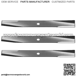Blade 3 Pack Fits John Deere Mowers 160 261 Rotary Mowers 400 420 430