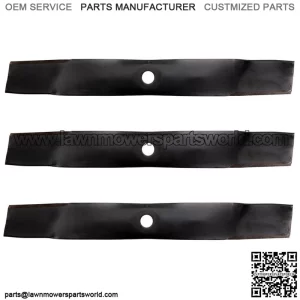 3PK Oregon High Lift Blade for 60" John Deere Z540R, Z545R, Z665, Z720E