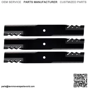 Oregon 396-704 Blade Mulch Gator G6 for John Deere Hustler Fas Trak Super 3-PACK