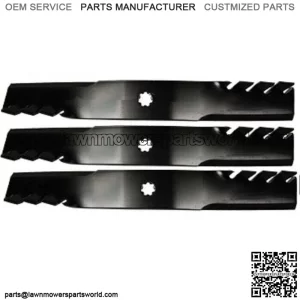 Set of 3 Yazoo Kees 48" Predator mulching mower blades 539113425 539-113425