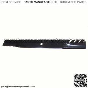 Set of 3 Yazoo Kees 72" Predator mulching mower blades 105476 Scag 47112 48112