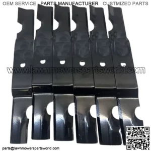 6-Pack New Mulching Blade for Wright Mfg.Stander  for 52" deck 330-874