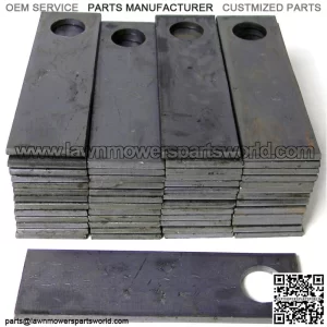 Set of 52 Flail Blades fits Bluebird C18 F20B Thatcher Aerator 5201