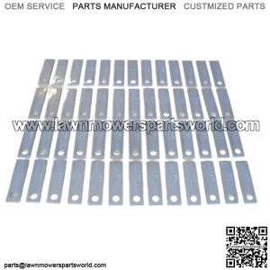 GENUINE - OEM - BLUEBIRD FLAIL BLADE SET FOR POWER RAKE - 539005001 -- 52 BLADES