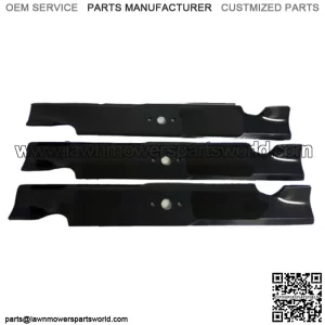 3 HEAVY DUTY BLADES 52" GRAVELY ZTHD52 1/4" THICK HEAVY DUTY