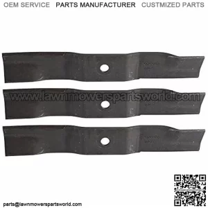 Ariens 3 OEM High Lift Mower Blades Ariens Gravely Pro-Turn 152 w/ 52" Deck 004