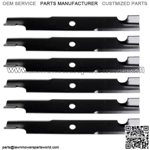 (6 pack) Gravely Mower Blades - 60" - ZTHD, Pro Turn, Promaster, PM300, ZTHD60