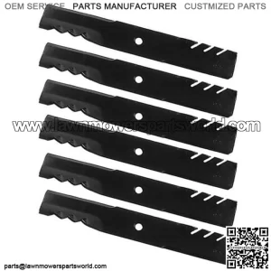 (6) Gravely Mower Mulch Blades - 60" - ZTHD, Pro Turn, Promaster, PM300, ZTHD60