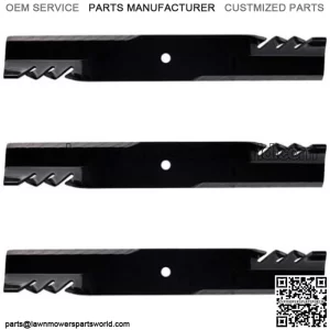 G6 Blades 3-pack 52" Gravely Pro Turn 152 XDZ & Pro Master 252 XDZ, 396-806(3)