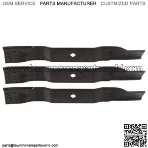 Turn Mower Blades Zero Lawn Ariens 3Pk Genuine Oem Gravely Promaster Applicable