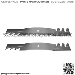 Set Of (2) Copperhead Mulching Blades Fits Bobcat 18" X 5/8"