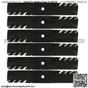 (6) Fits Bobcat Mower Deck Mulch Blades - 48'' - Pro Fits CAT