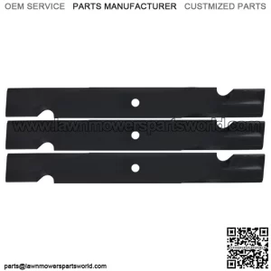 Rotary 3434 3 Mower Blades Bobcat Ferris Scag Snapper 21 Length 2-1/2 Width .204