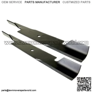 36" Rotary High Lift Lawnmower 2 Blade Set 3" Wide HD Fits Bobcat 302022A
