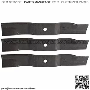 Ariens 3 OEM High Lift Mower Blades Ariens Gravely Pro-Turn 152 w/ 52" Deck 004