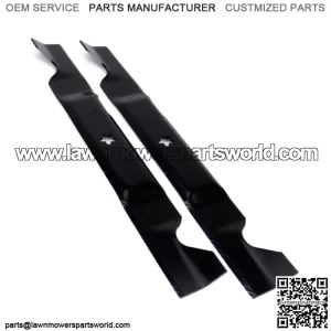 (2) Lawn Mower Blades Fits 46" Husqvarna Craftsman 532405380 Ariens 2154661