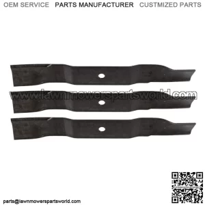 3 Mower Blade Set for 52" Deck Ariens IKON X IKON XL Gravely ZT X/ XL Series ZTR