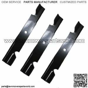 Mower Blades for Ariens Zoom, Pro-Turn 100  52" Cut 596-817(3)