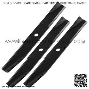 16-Inch x 11/16" Circle Hole 46-Inch High Lift Blade for John Deere Mowers