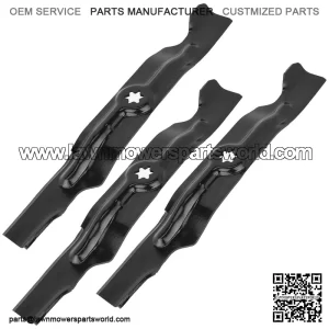 17.875-Inch x 6-Point Star 50-Inch High Lift Blade for MTD, Cub Cadet & Troy-Bilt