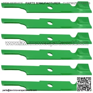 16.25-Inch x 15/16" Circle Hole Air-Lift Blade for 44"/46"/48" Exmark Mower Decks