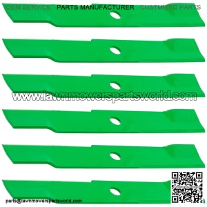 18" x 15/16" Circle Hole Mulching Blade ÿ Fits 52", 60", 72" Decks ÿ Compatible with Exmark