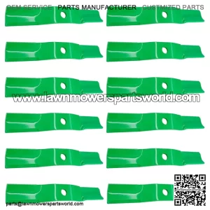 890-326C 890-322C Medium Lift Blades for Land Pride Mowers - 16-7/8-Inch Cutting Width