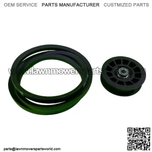 Drive Idler Pulley And Drive Belt 539110411 & 539110311 For Husqvarna Z254F