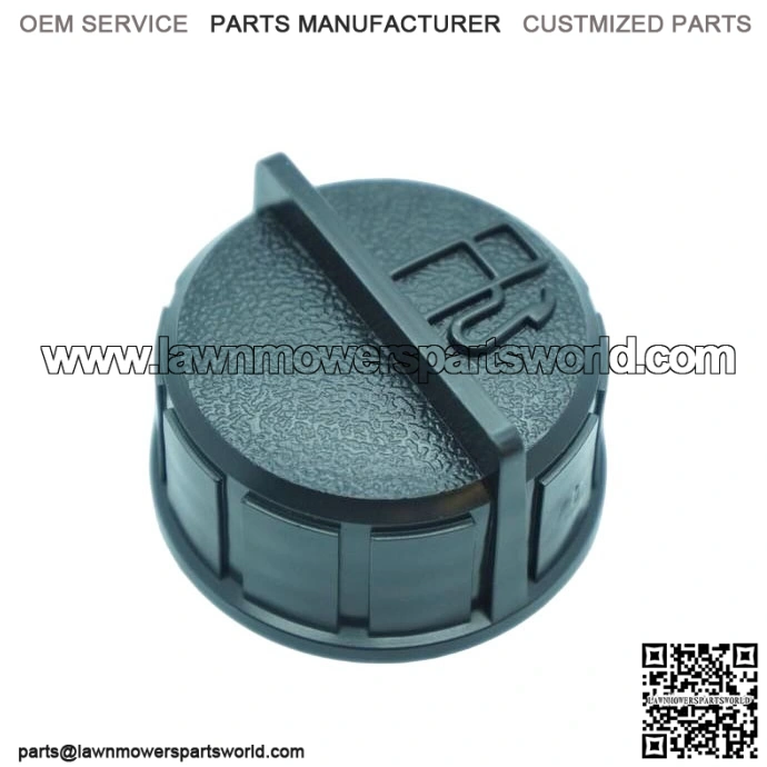 Black Fuel Cap 37844 For Snow Blower Mower / Tecumseh