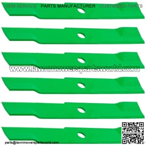 18" x 15/16" Circle Hole Mulching Blade ÿ Fits 52", 60", 72" Decks ÿ Compatible with Exmark
