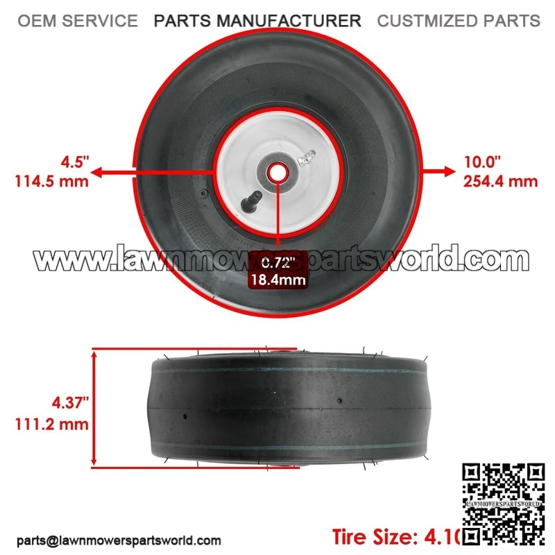 Front Caster Wheel for 74620 74621 74622 74623 SS3200 S4200 74624 SS4235 - 2x - Image 2