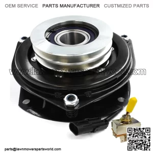 AM104238 Billet Pulley Electric PTO Clutch & AM39489 PTO Switch Set