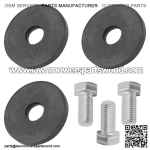 John Deere M12x1.75 LX289 2038R 19M7872 Deck Blade Bolt & Washer