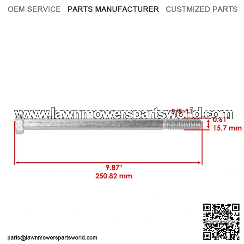 Scag MAG-61 SM-52 SM-61 SM-72 04001-41 04040-10 Deck Blade Bolt & Washer - Image 2