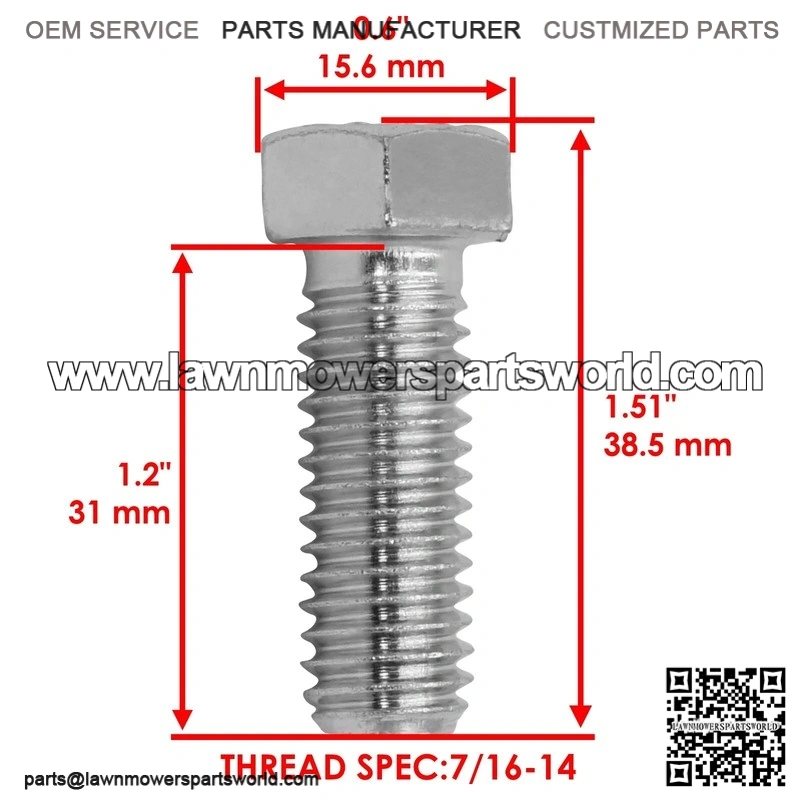 Simplicity 1656916SM 703579 2823471SM 1656927SM Deck Blade Bolt & Washers - Image 4