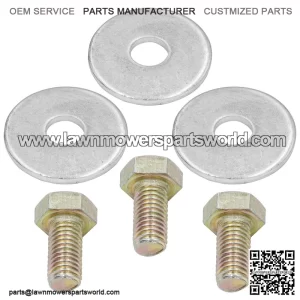 Exmark Toro 103-1026 1-800848 1-513208 Deck Spindle Blade Bolt & Washer