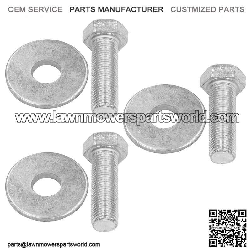 Dixie Chopper 1/2-20 x 1 1/2 Spindle Blade Hex Bolts B-349 & W-201