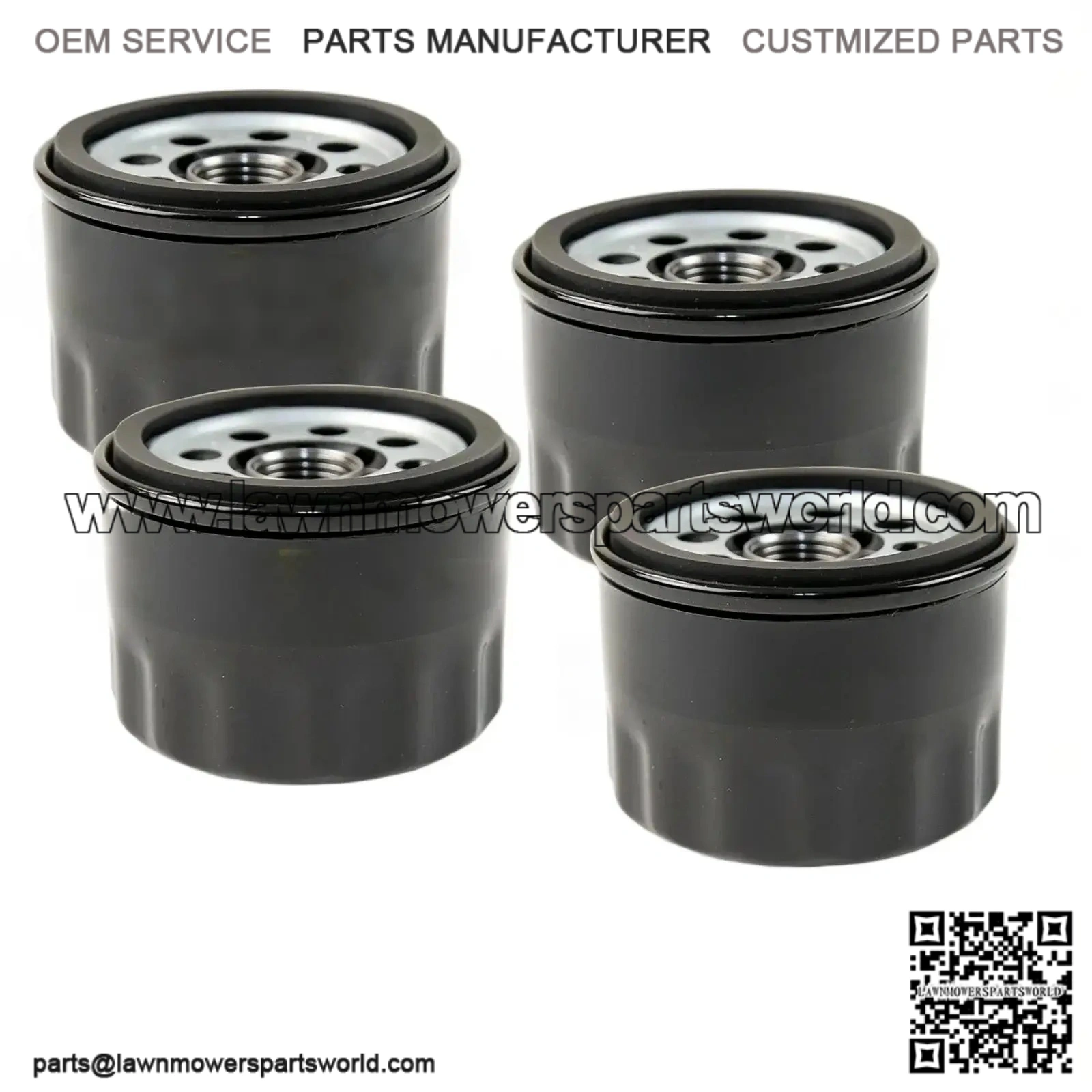 4-Pack Oil Filter for John Deere AM125424