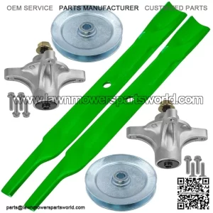 42" Deck Spindle & Pulley Blade for SS4200 SS4225 SS4250 MX4250 TimeCutter