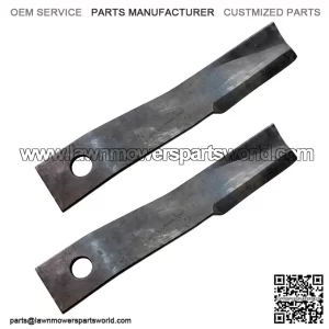 11150 & 11150BH 2-Piece Blade Set ?C Fits Bush Hog Light/Medium Duty Cutters 105, 126, Flex-Wing Heavy Duty 2010, 12010 Series, RB60, and SQ600-3