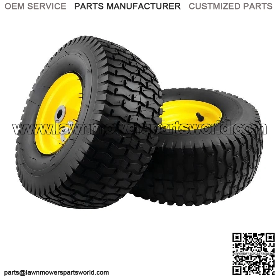 Front Lawn Tractor Tires (2 Pieces) ?C 15x6-6 ?C Fits Cub Cadet XT1 LT50, LT46, Super LT-1550, LTX-1046 KW