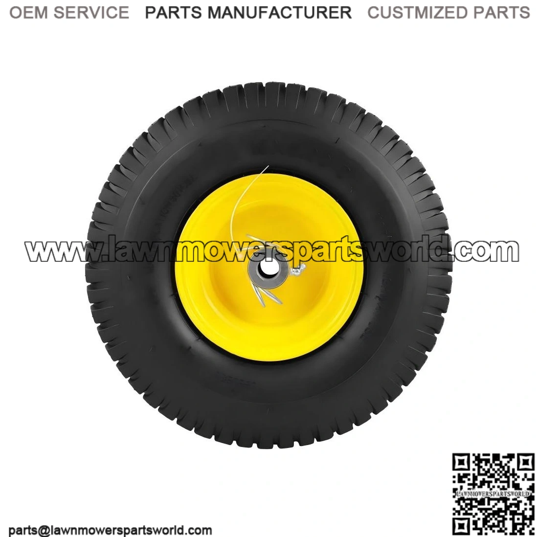 Front Lawn Tractor Tires (2 Pieces) ?C 15x6-6 ?C Fits Cub Cadet XT1 LT50, LT46, Super LT-1550, LTX-1046 KW - Image 2