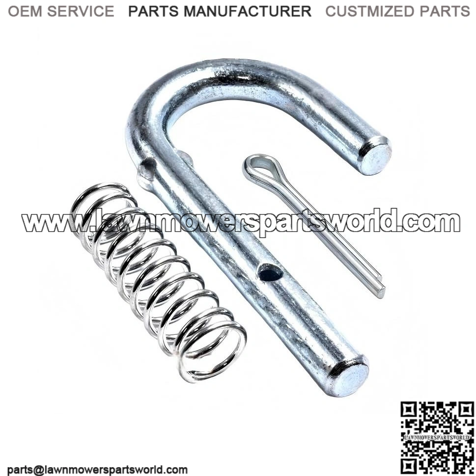 Deck Release Pin with Spring ?C Fits Cub Cadet LTX1040, LTX1042, LTX1045, LTX1046, LTX1050