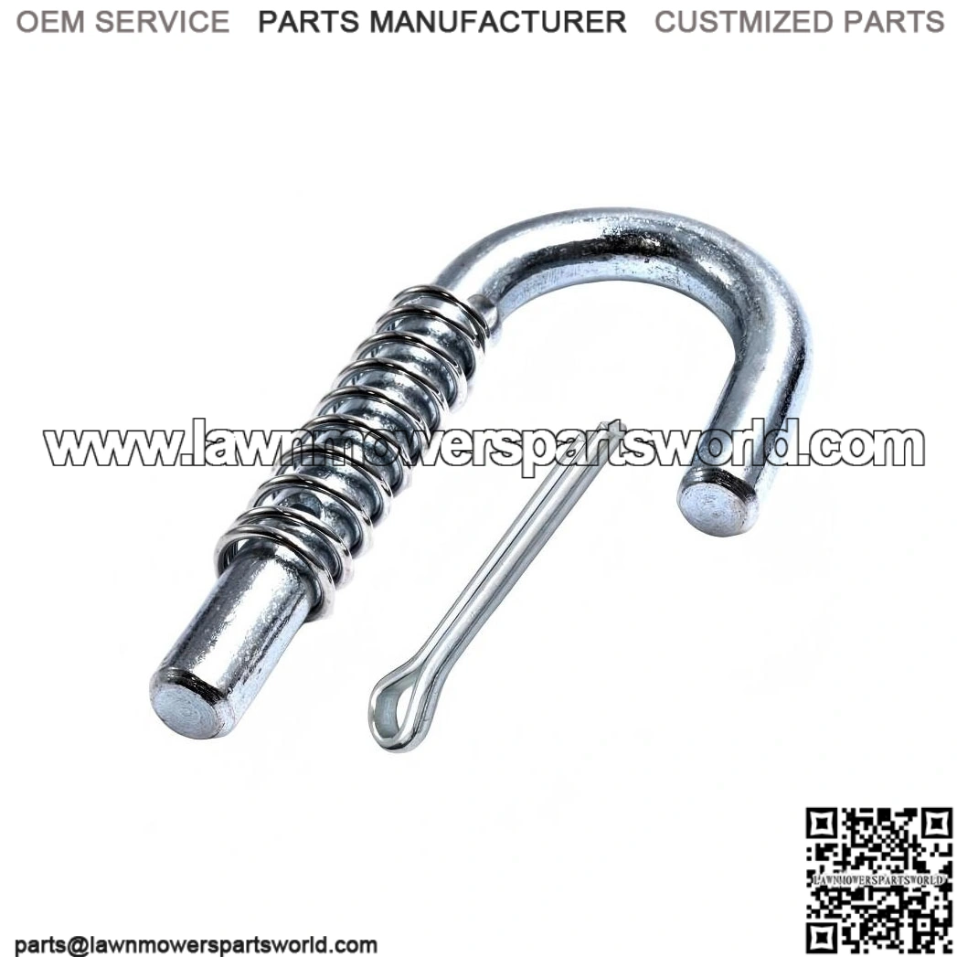 Deck Release Pin with Spring ?C Fits Cub Cadet LTX1040, LTX1042, LTX1045, LTX1046, LTX1050 - Image 3