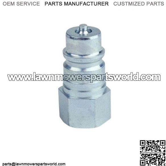Hydraulic Quick-Connect Coupler Plug ?C Replacement for John Deere AM102420