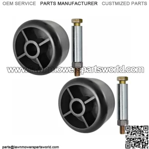 Deck Roller Kit with Hardware ?C Compatible with Grasshopper Mowers ?C Replaces 426122, 902284, 243365 (2-Pack)